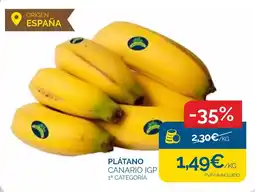 Supermercados La Despensa Plátano Canario IGP 1ª Categoría oferta