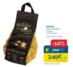 Supermercados La Despensa Patatas del Pueblo oferta