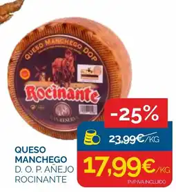 Supermercados La Despensa Rocinante queso manchego dop oferta