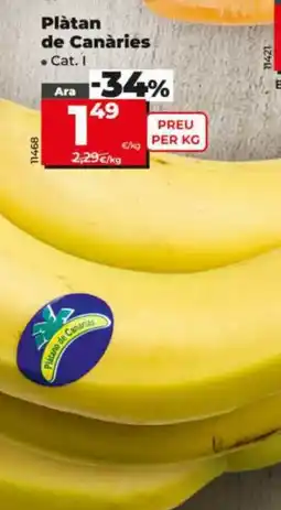 Maxi Dia Plàtan de Canàries oferta