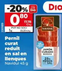 Maxi Dia Navidul pernil curat reduït en sal en llenques oferta