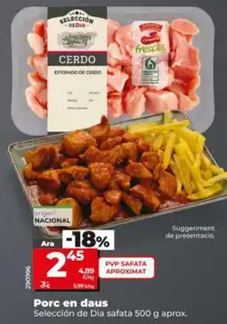 Maxi Dia Selección de Dia porc en daus oferta