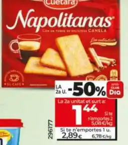 Maxi Dia Cuetara napolitanas oferta