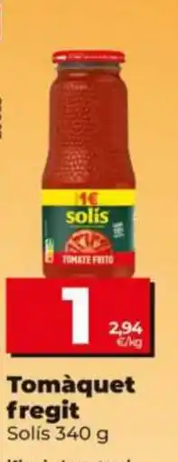 Maxi Dia Solís tomàquet fregit oferta