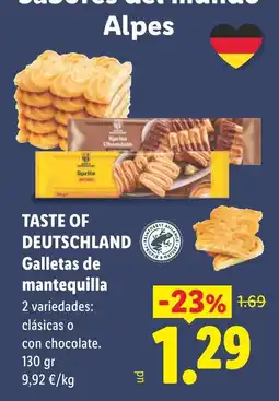 Lidl Sprita Galletas de mantequilla oferta
