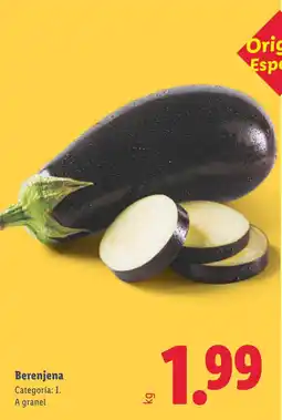 Lidl Berenjena oferta