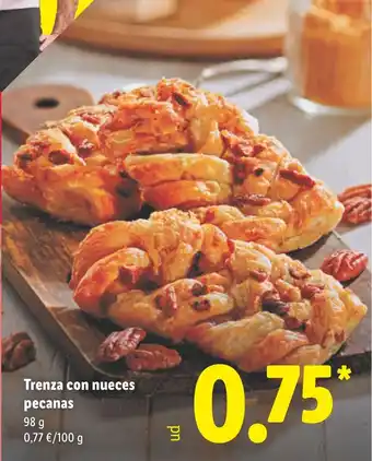 Lidl Trenza con nueces pecanas oferta