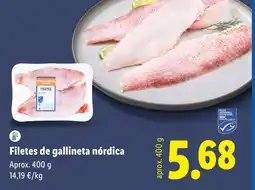 Lidl Gallineta filetes oferta