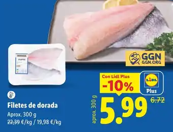 Filetes de dorada