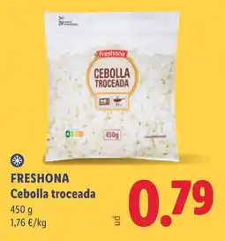 Lidl Freshona cebolla troceada oferta