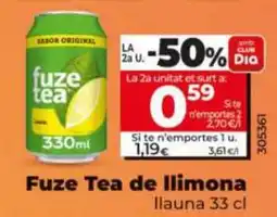 Maxi Dia Fuze Tea de llimona oferta