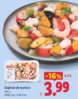 Lidl Salpicón de marisco oferta