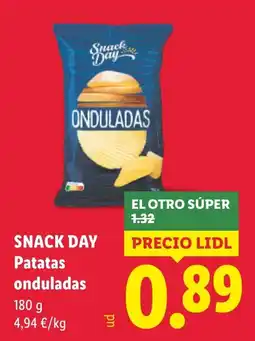 Lidl Snack Day patatas onduladas oferta