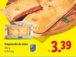 Lidl Empanada de atún oferta