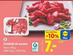 Lidl Lidl estofado de vacuno oferta