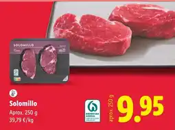 Lidl Solomillo oferta