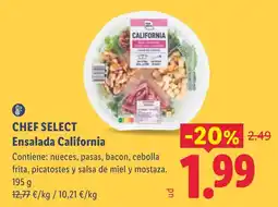 Lidl Chef Select Ensalada California oferta