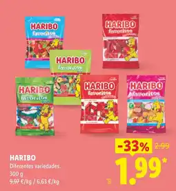 Lidl haribo diferentes variedades oferta