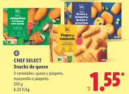 Lidl Chef Select snacks de queso oferta