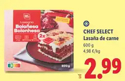 Lidl Chef Select Lasaña de carne oferta