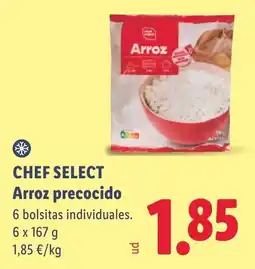 Lidl Chef Select Arroz precocido oferta