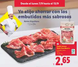 Lidl Jamón serrano Duroc Gran Reserva oferta