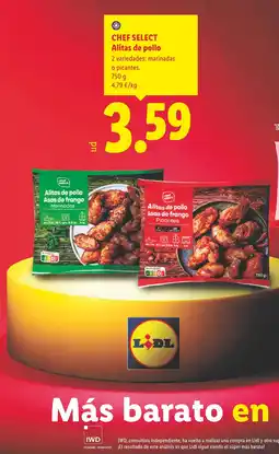 Lidl Chef Select Alitas de pollo oferta