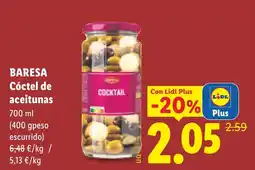 Lidl Baresa cóctel de aceitunas oferta