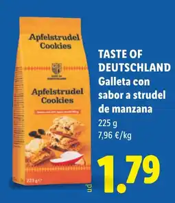 Lidl Apfelstrudel Cookies oferta