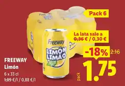 Lidl Freeway Limón oferta