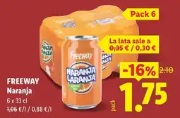 Lidl Freeway Naranja oferta