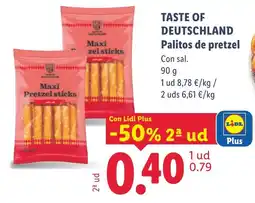 Lidl Taste of Deutschland Maxi Pretzel sticks oferta