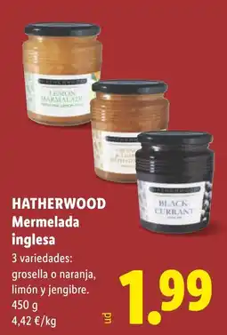 Lidl Hatherwood mermelada inglesa oferta