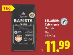 Lidl Bellarom café crema barista oferta