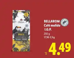 Lidl Bellarom Café molido I.G.P. oferta