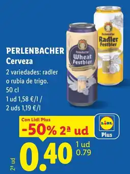 Lidl Perlenbacher cerveza oferta