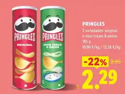 Lidl Pringles oferta