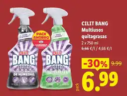 Lidl Cilit bang multiusos quitagrasas oferta
