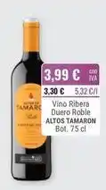 Cuevas Cash Tamarón - vino ribera duero roble altos oferta