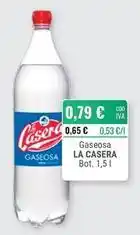 Cuevas Cash La casera - gaseosa oferta