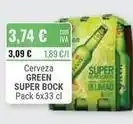 Cuevas Cash Super bock - cerveza green oferta