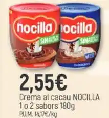Coaliment Nocilla - crema al cacau oferta