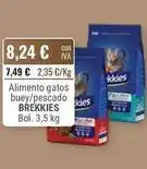 Cuevas Cash Brekkies - alimento gatos buey/ pescado oferta