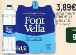 Coaliment Font vella - aigua mineral oferta