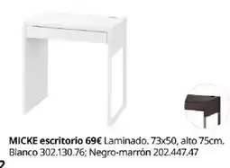 IKEA MICKE escritorio oferta