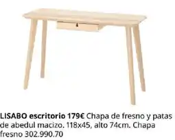 IKEA LISABO escritorio oferta