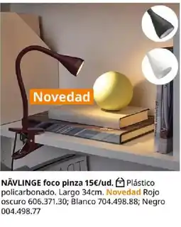 IKEA Nävlinge foco pinza oferta