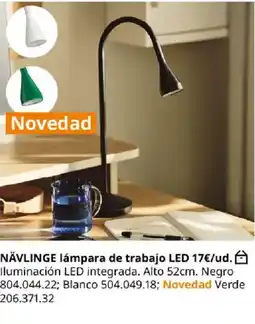 IKEA Nävlinge lámpara de trabajo led oferta