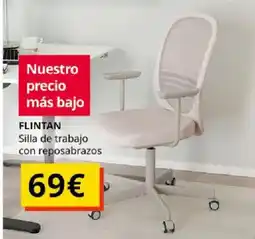 IKEA Flintan silla de trabajo con reposabrazos oferta