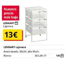 IKEA Lennart cajonera oferta